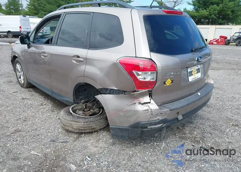 2015 Subaru Forester 2.5I Premium from USA, damaged, VIN JF2SJADC9FH409755